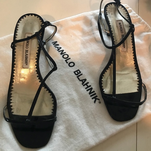 Manolo Blahnik Shoes - Size 7 Manolo Blahnik leather sandals